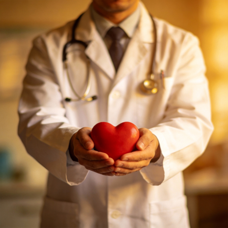 医生守护红心图片