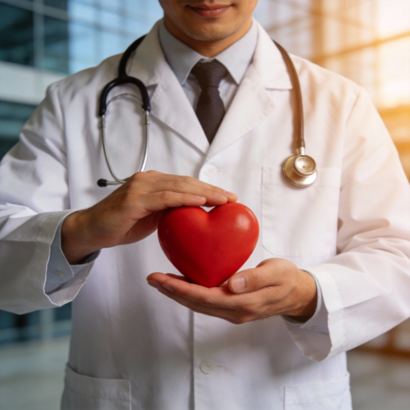 医生守护红心图片