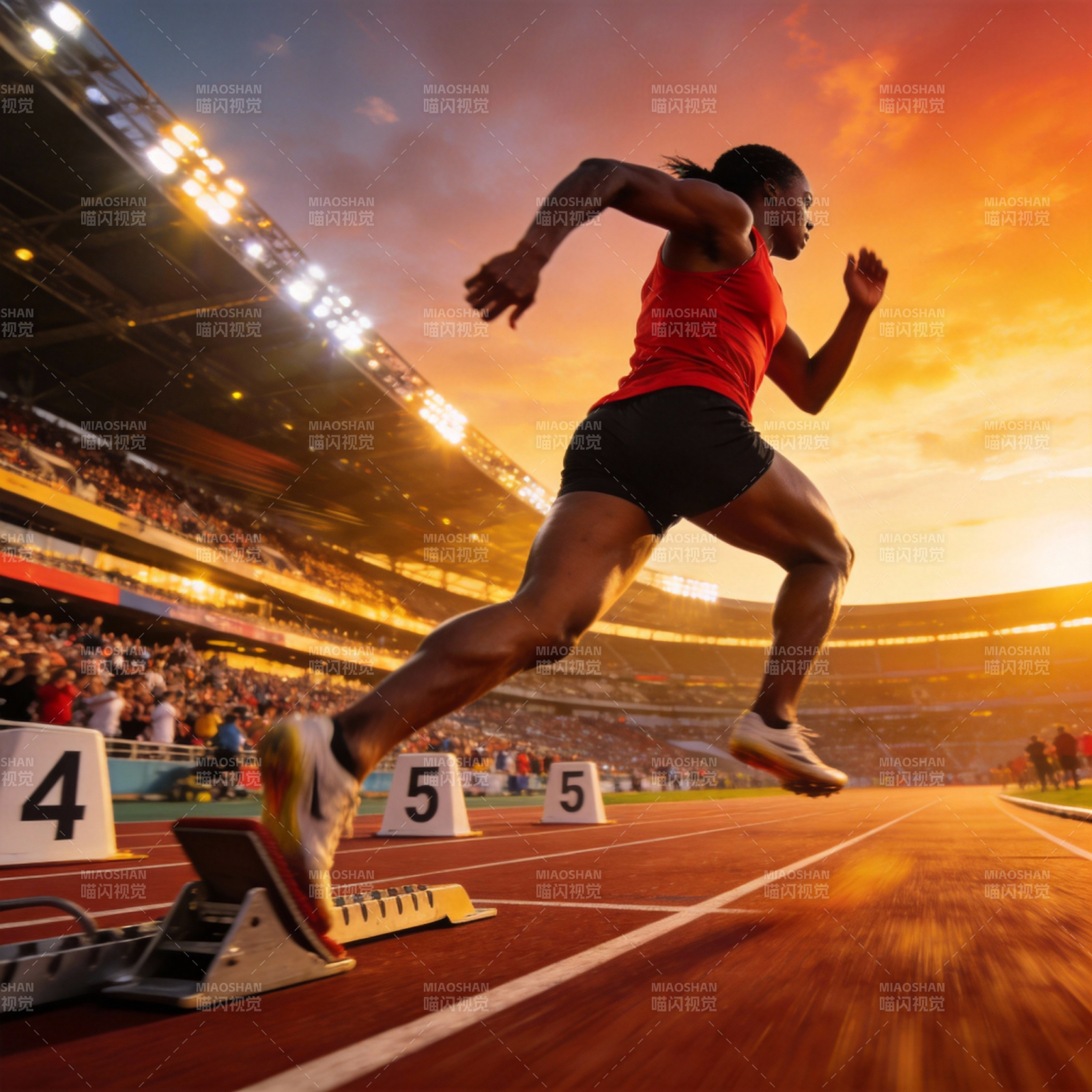 冲刺瞬间图片