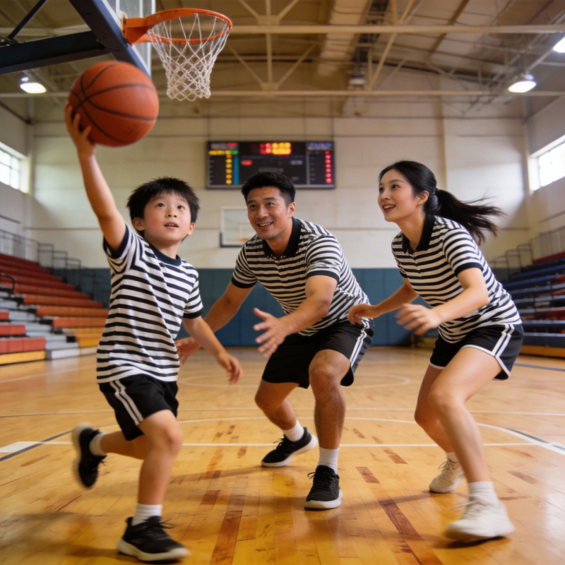 家庭篮球乐图片