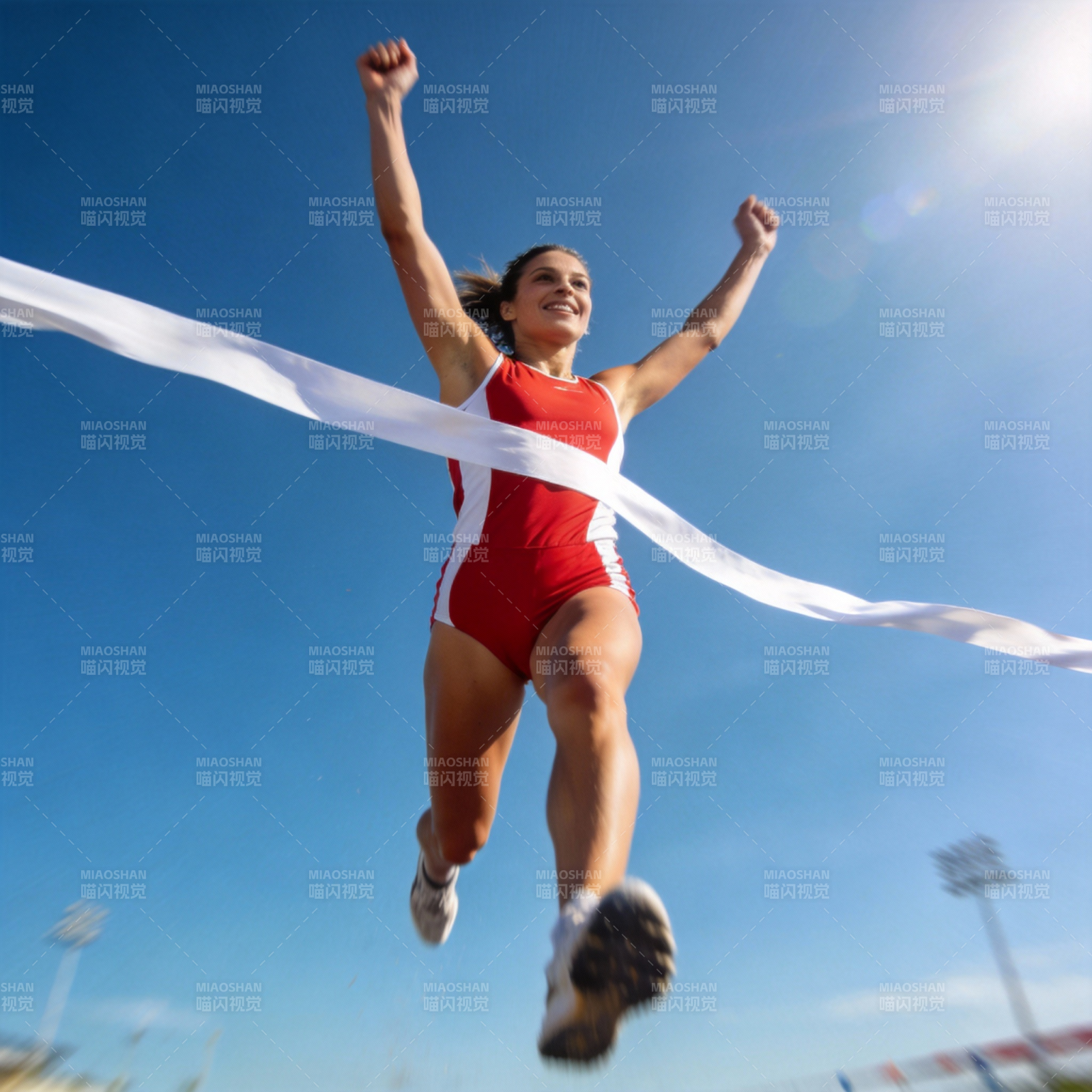 冲刺夺冠瞬间图片