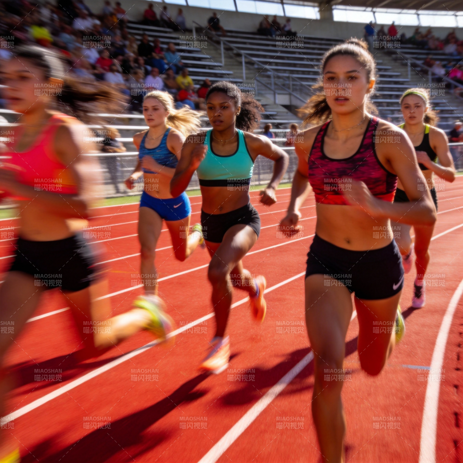 田径赛场上的速度与激情图片