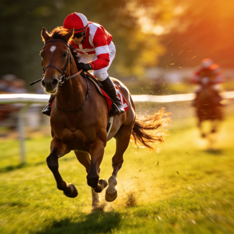 驰骋赛场 马蹄生风图片