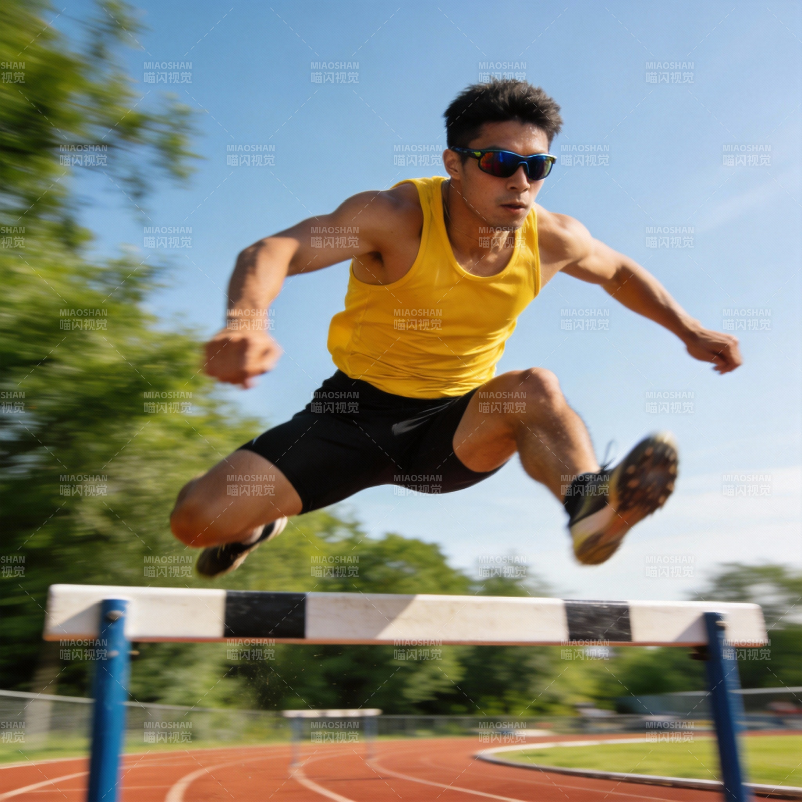 跨栏飞驰图片
