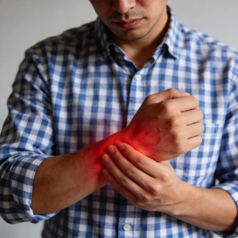 腕部疼痛困扰图片