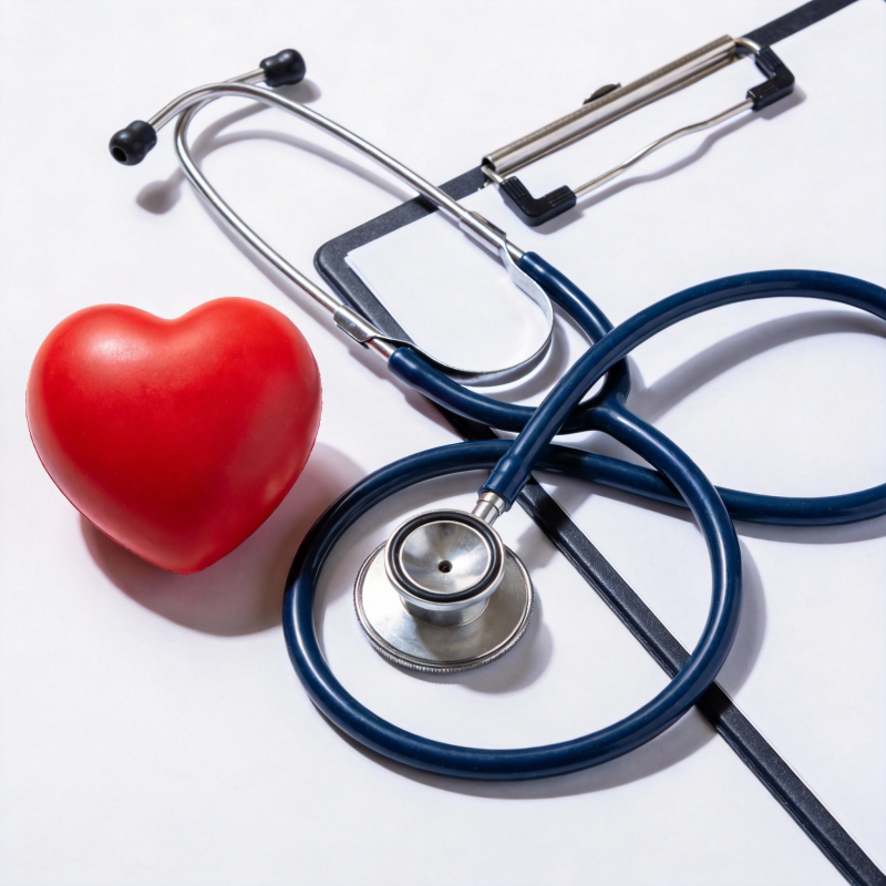 心与听诊器图片