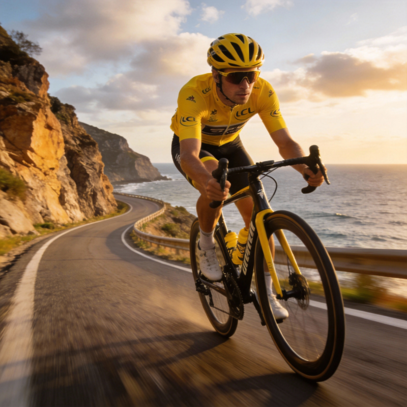 黄衫骑士海岸驰骋图片