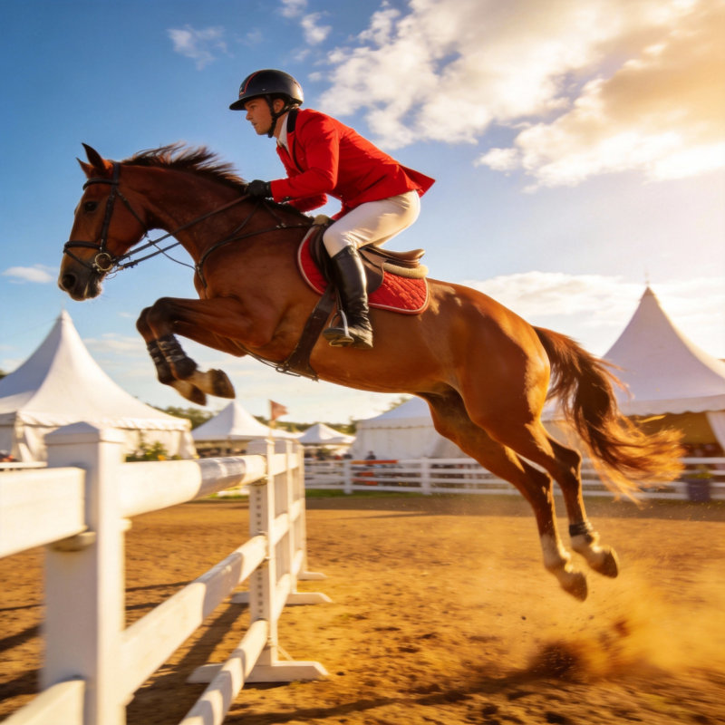 骏马飞跃瞬间图片