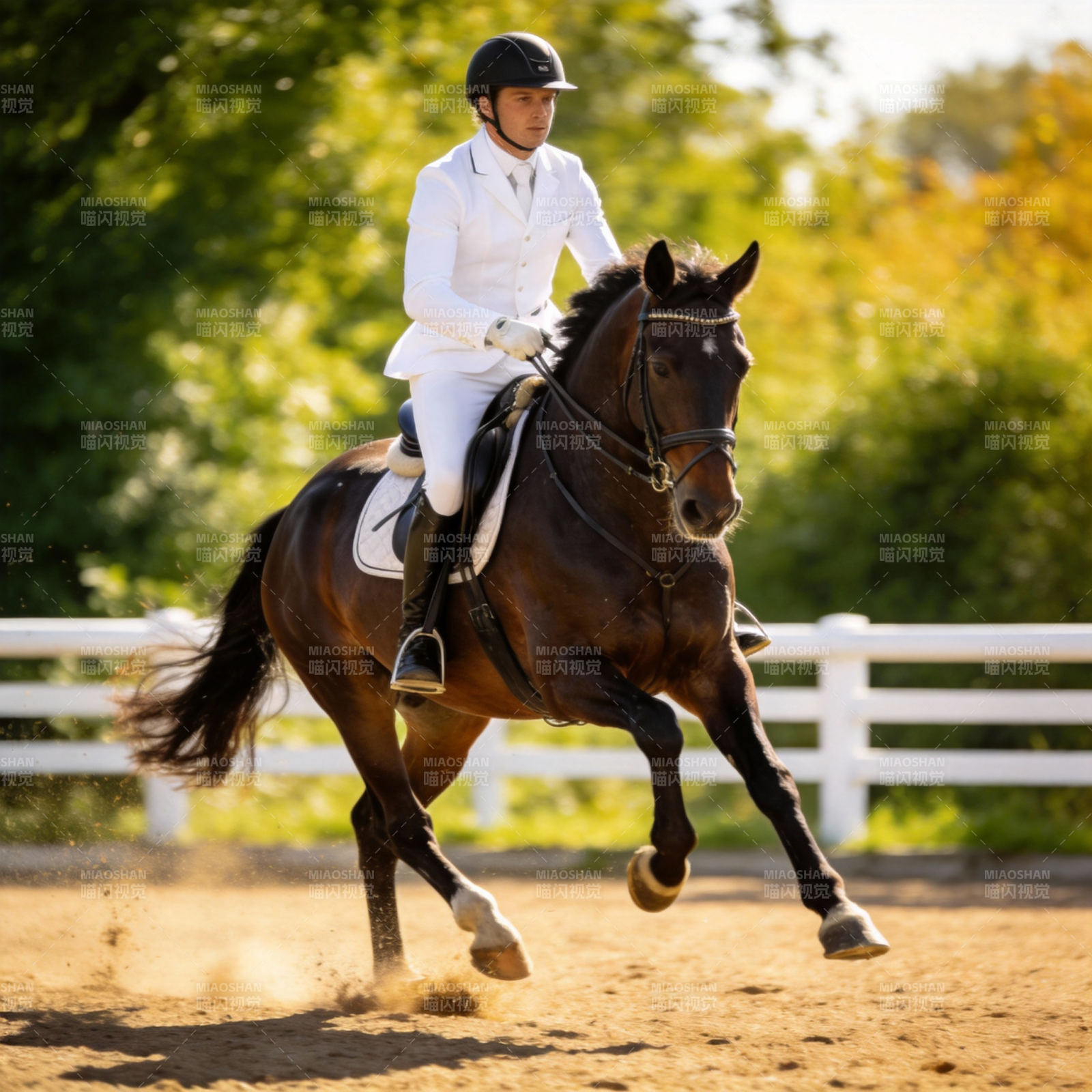 马术优雅瞬间图片
