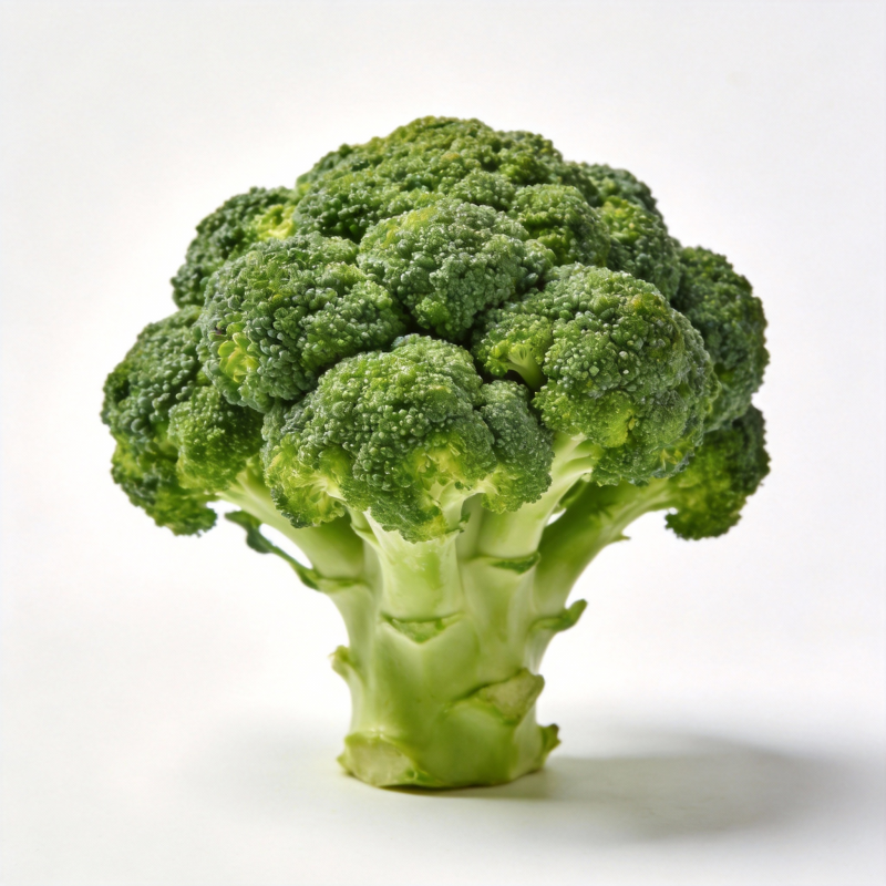 新鲜西兰花特写图片