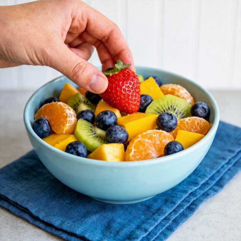 缤纷水果沙拉图片