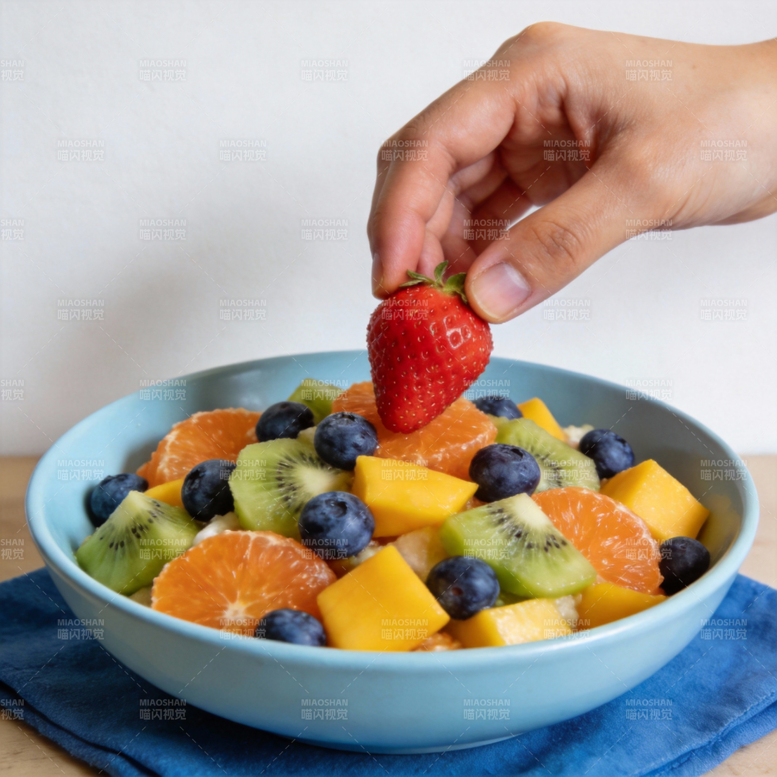 缤纷水果沙拉图片
