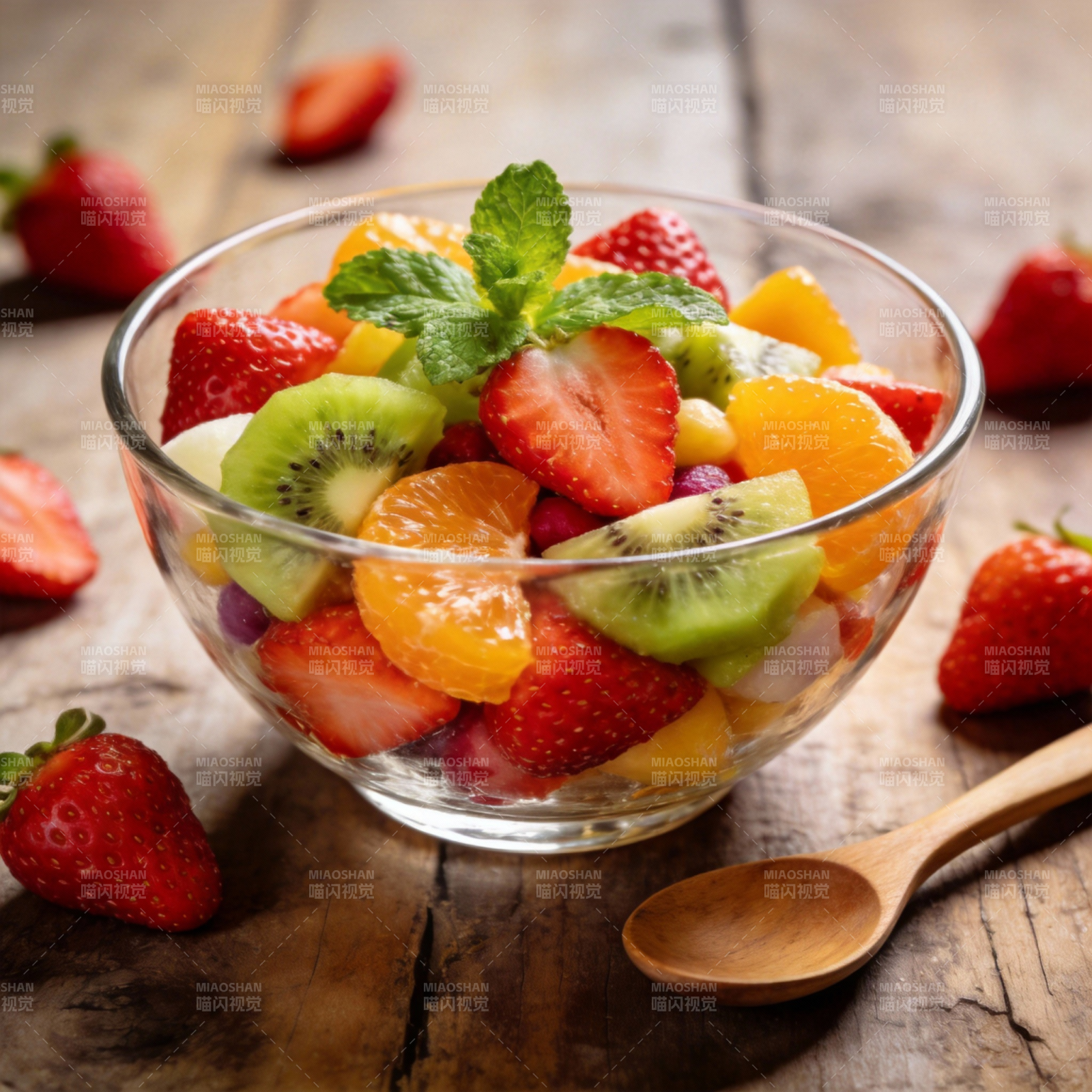 缤纷水果沙拉图片