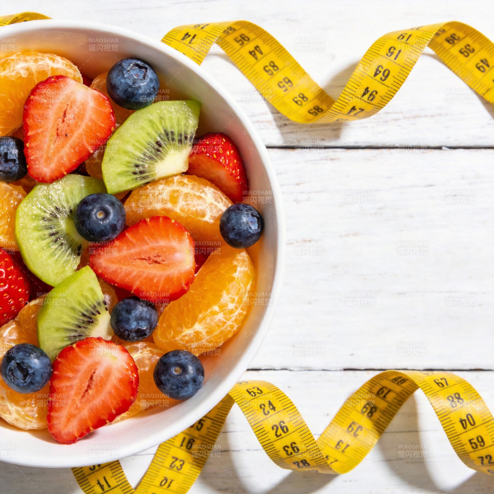 水果与健康测量图片