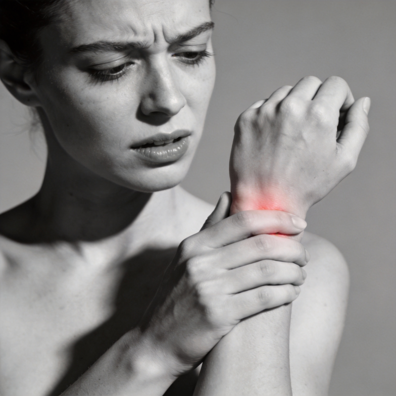 腕部疼痛困扰图片