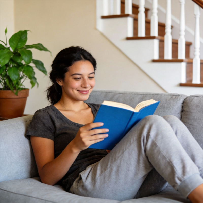 惬意阅读时光图片