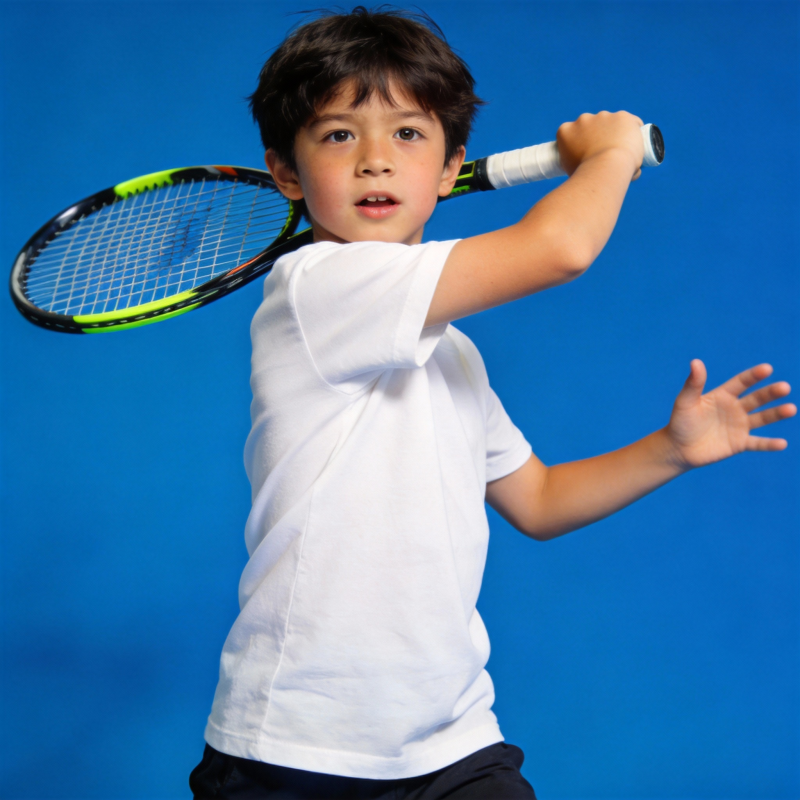 小球员挥拍瞬间图片