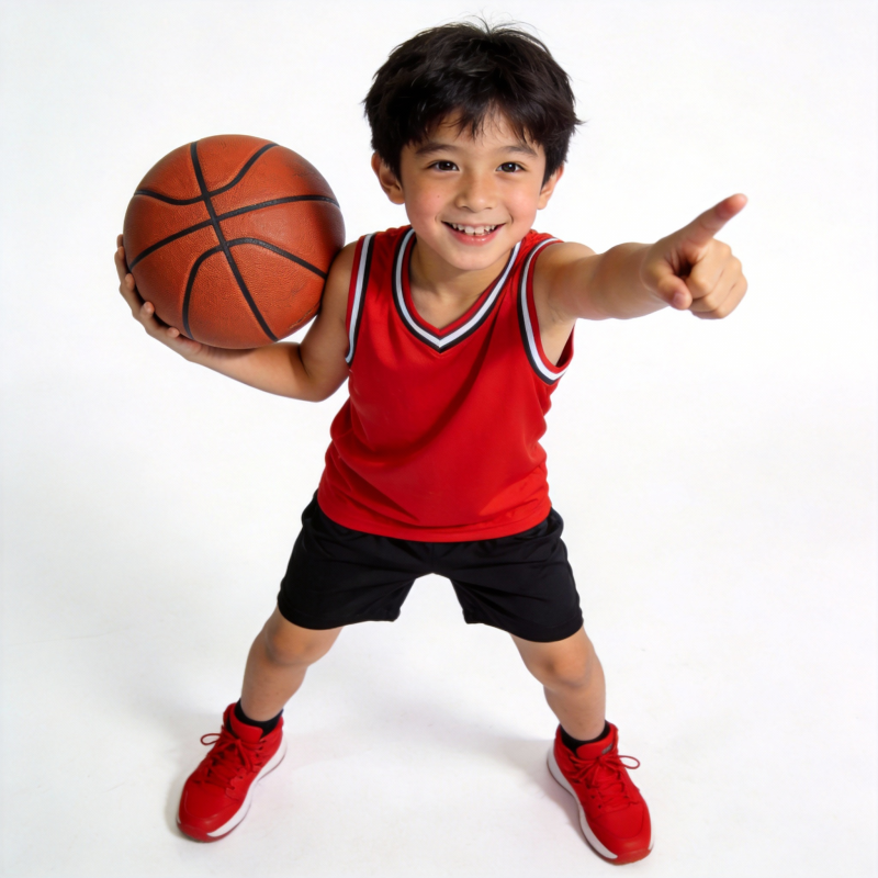 小篮球手 活力满满图片