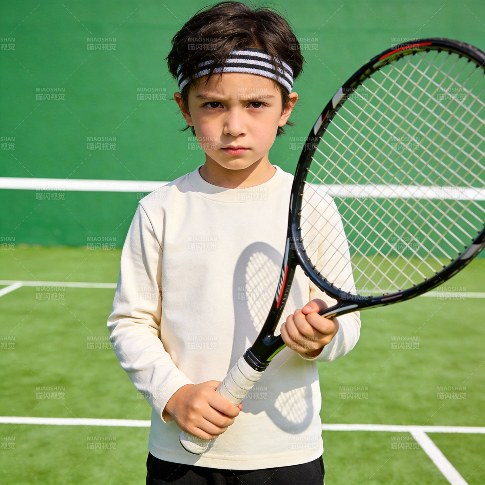 小小网球手图片