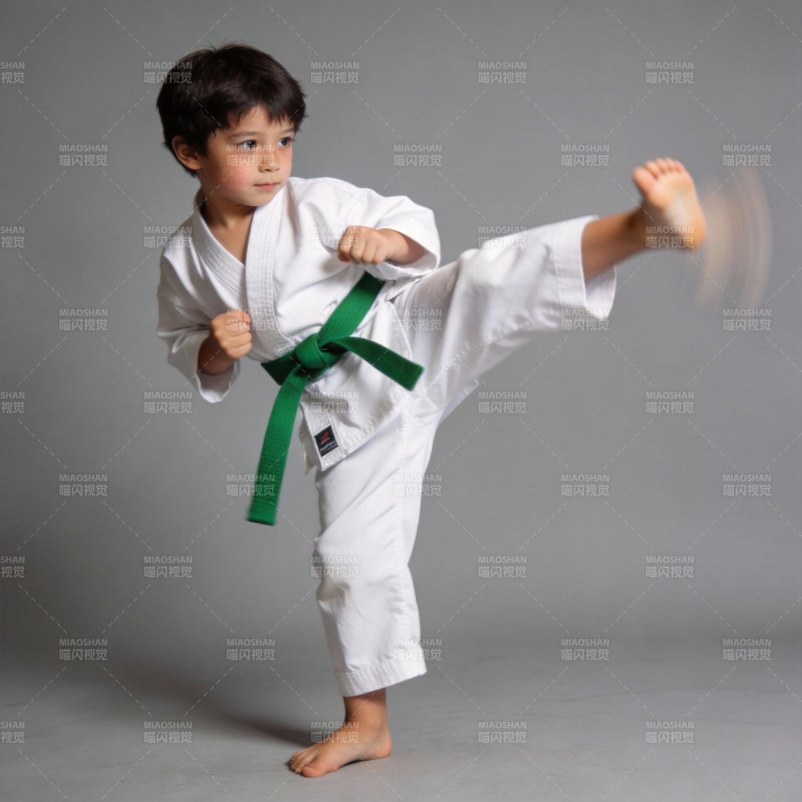少年跆拳道高踢腿图片