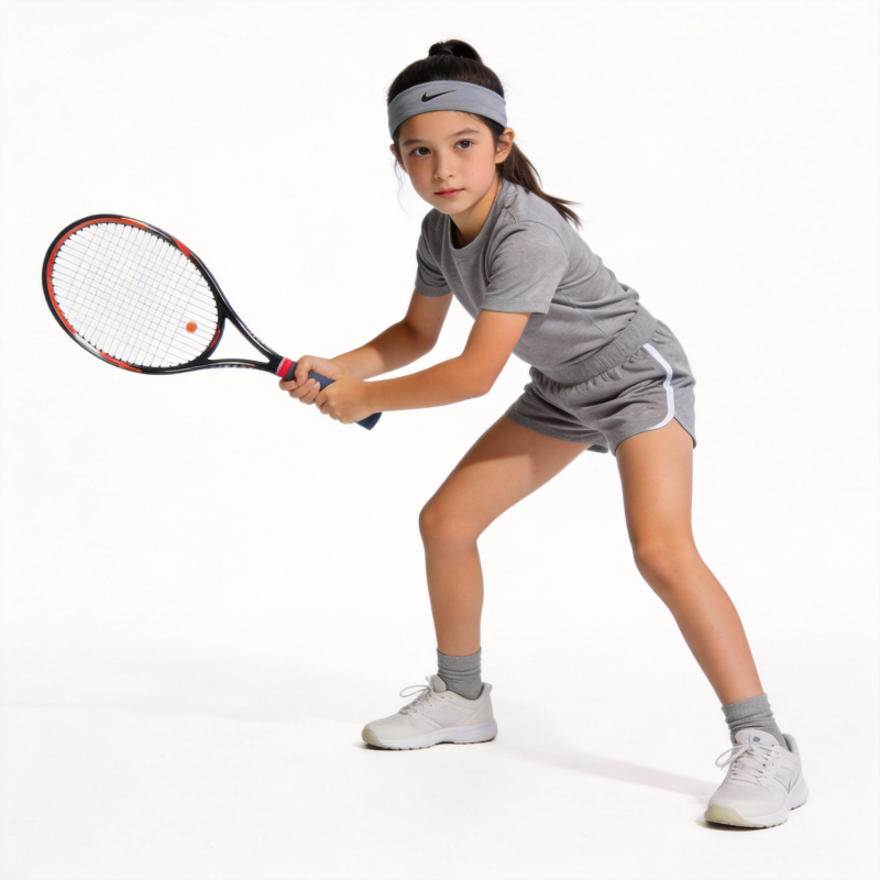 小球员挥拍瞬间图片