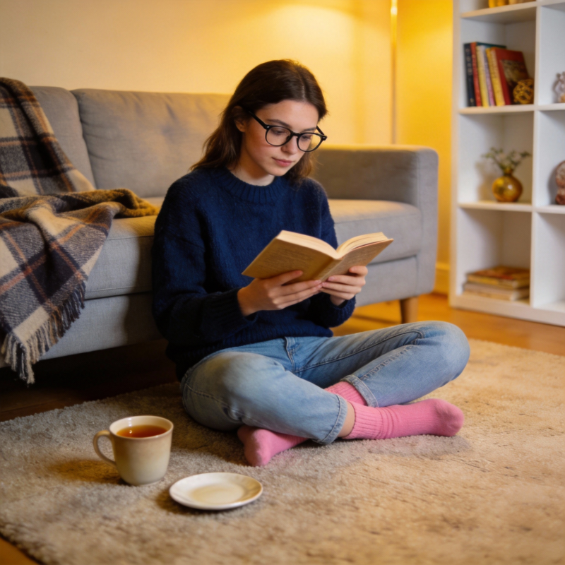 温馨阅读时光图片