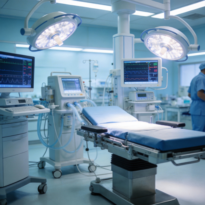 现代化手术室场景图片