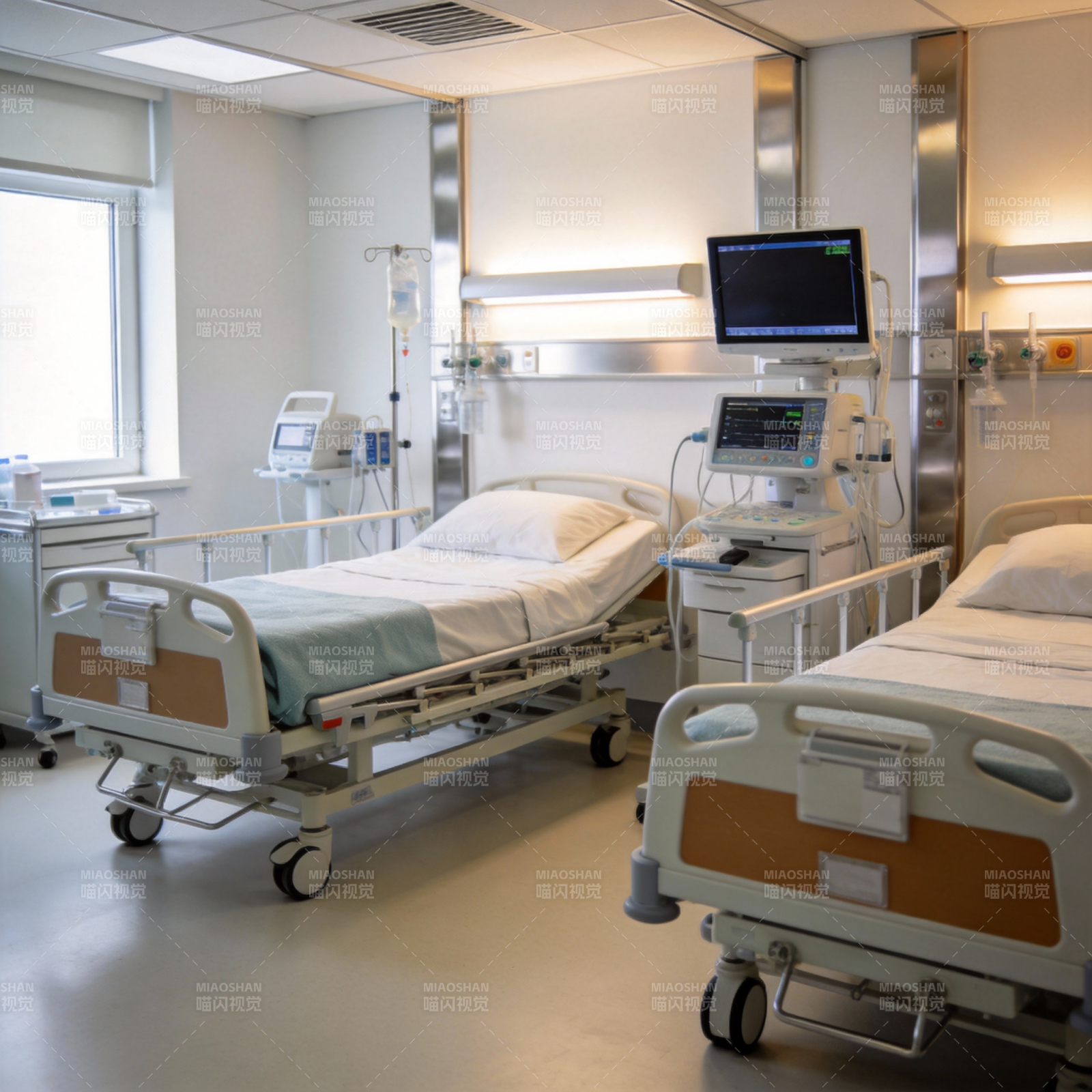 现代病房环境图片
