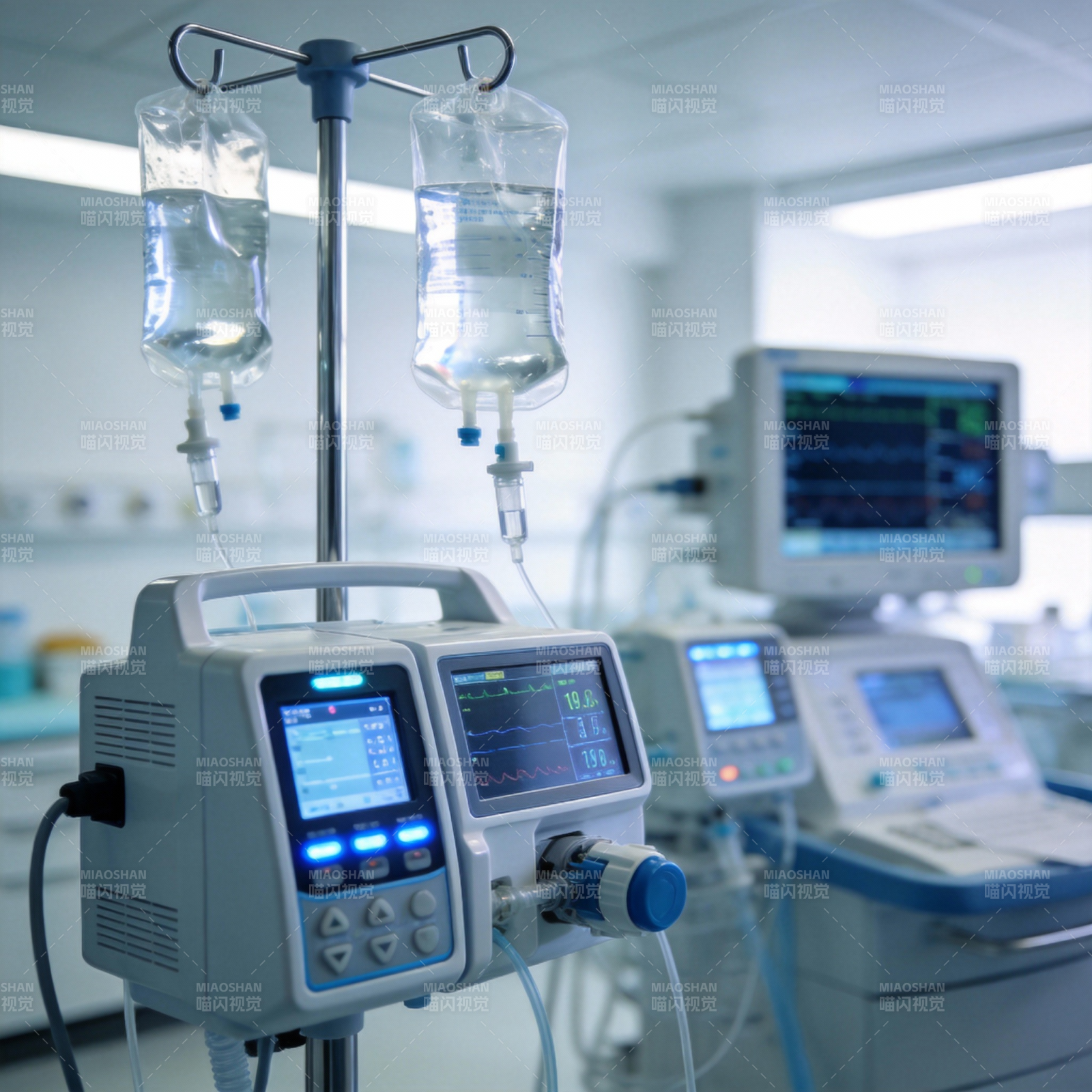医疗设备监控现场图片