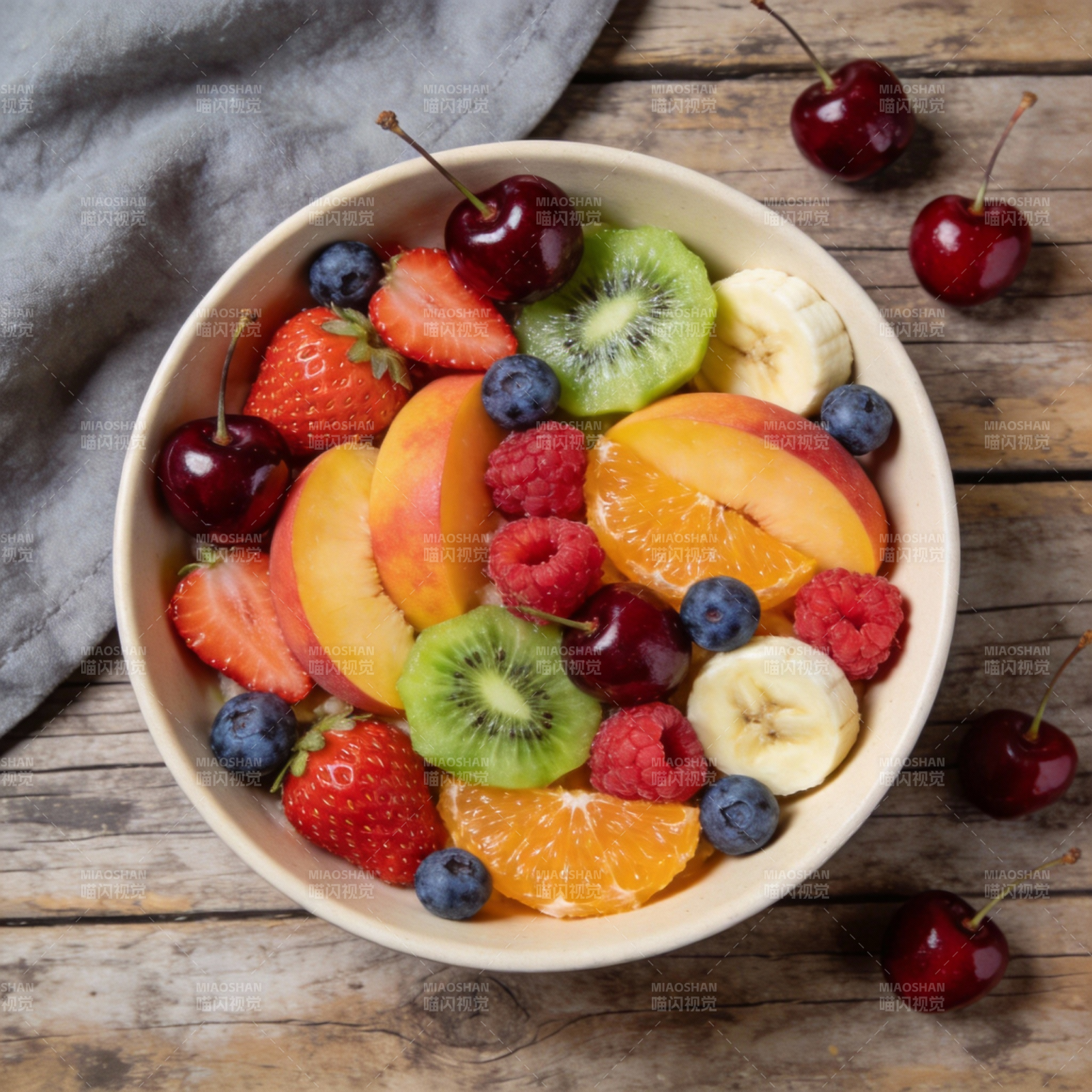 缤纷水果拼盘图片
