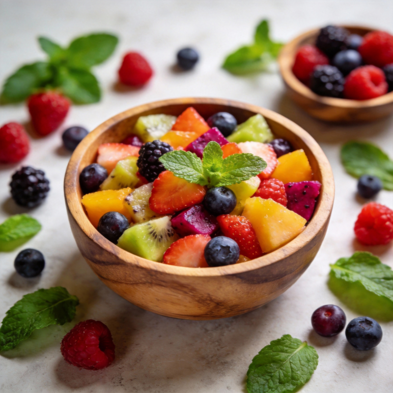 缤纷水果沙拉图片