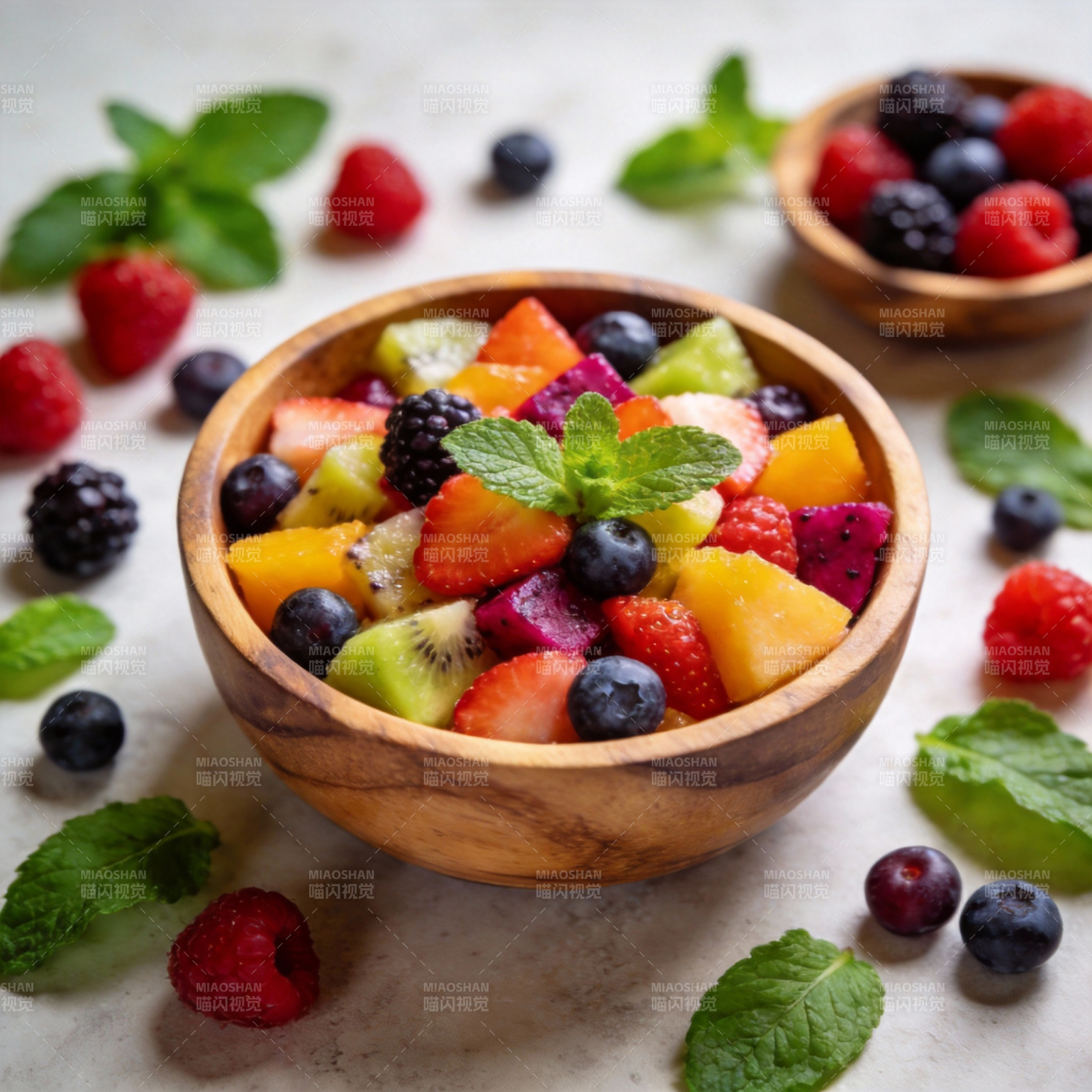 缤纷水果沙拉图片