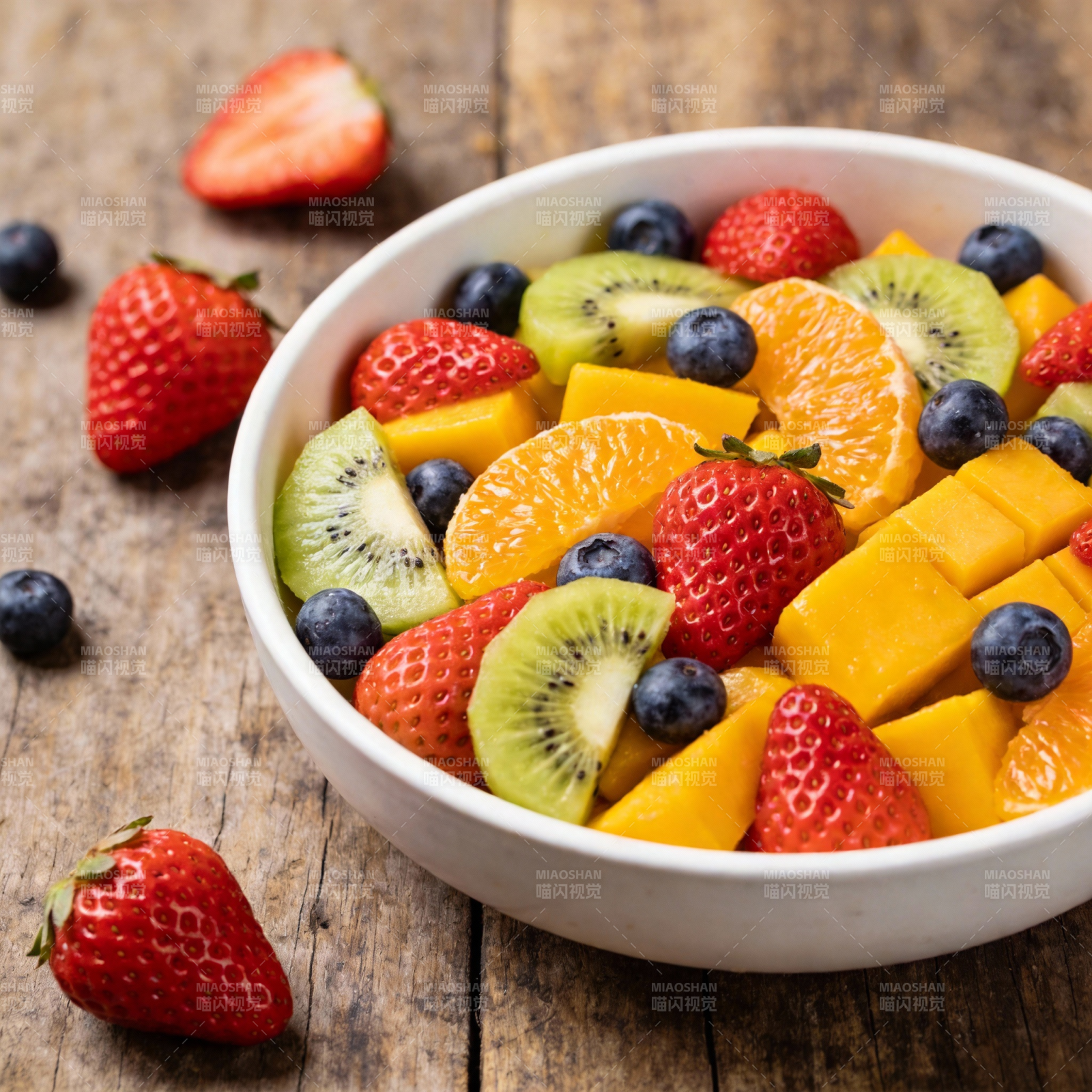缤纷水果沙拉图片