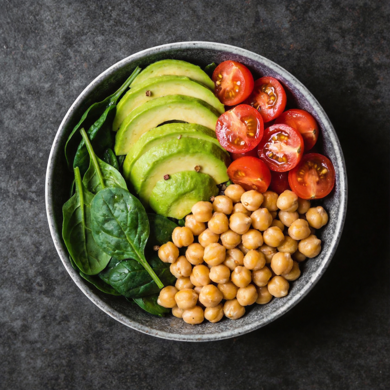 健康沙拉碗图片