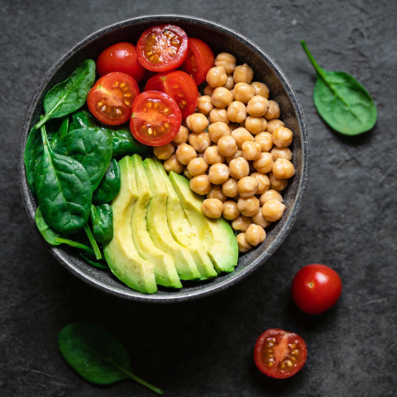 健康沙拉碗图片