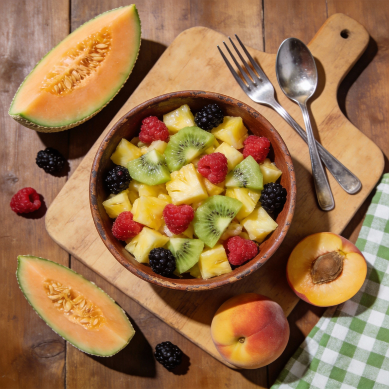 缤纷水果沙拉图片