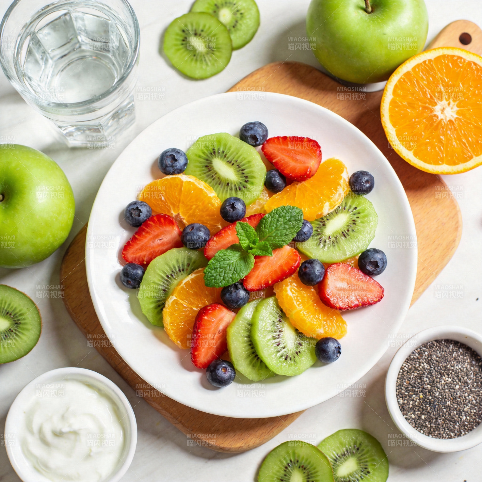缤纷水果沙拉图片