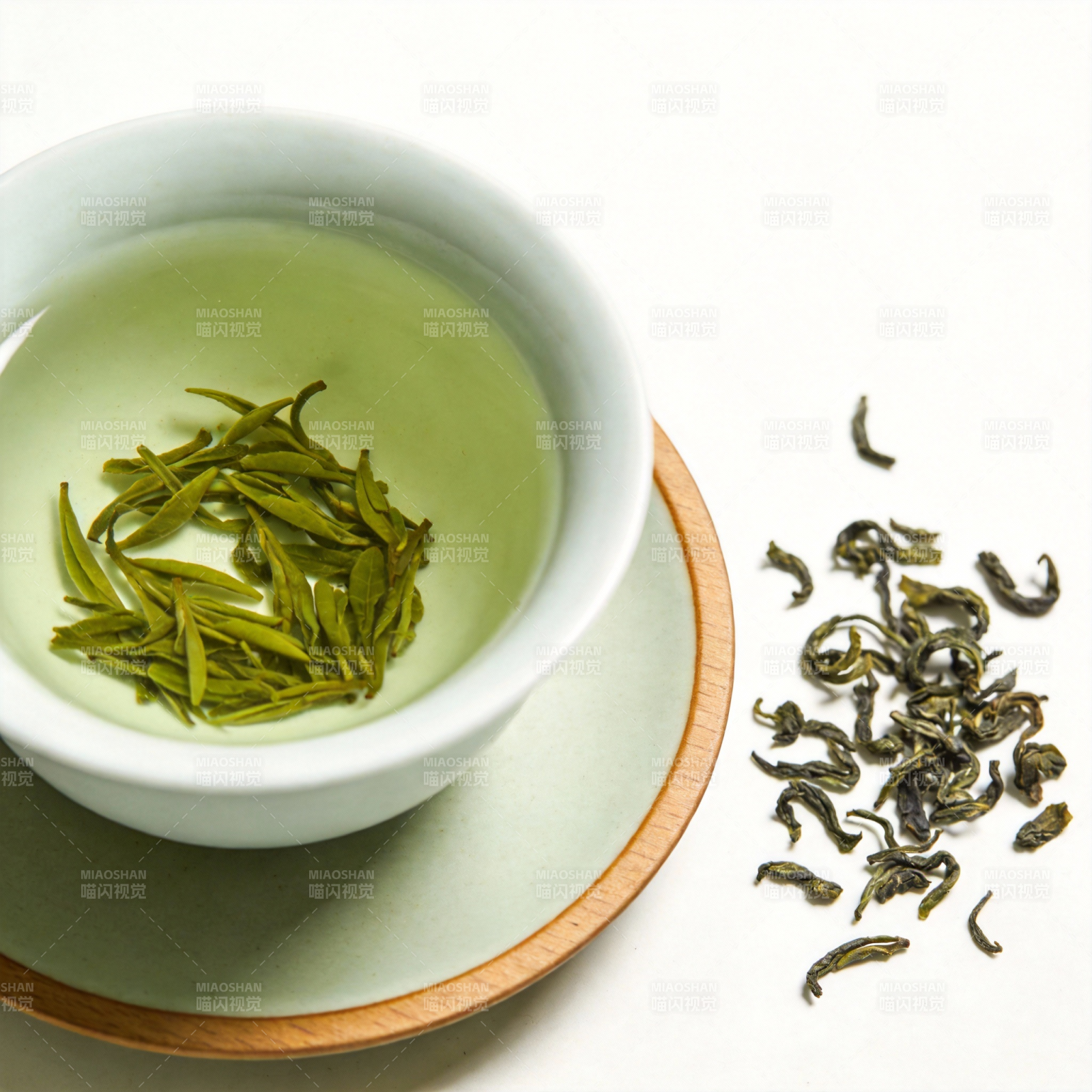 绿茶静品 清香四溢图片