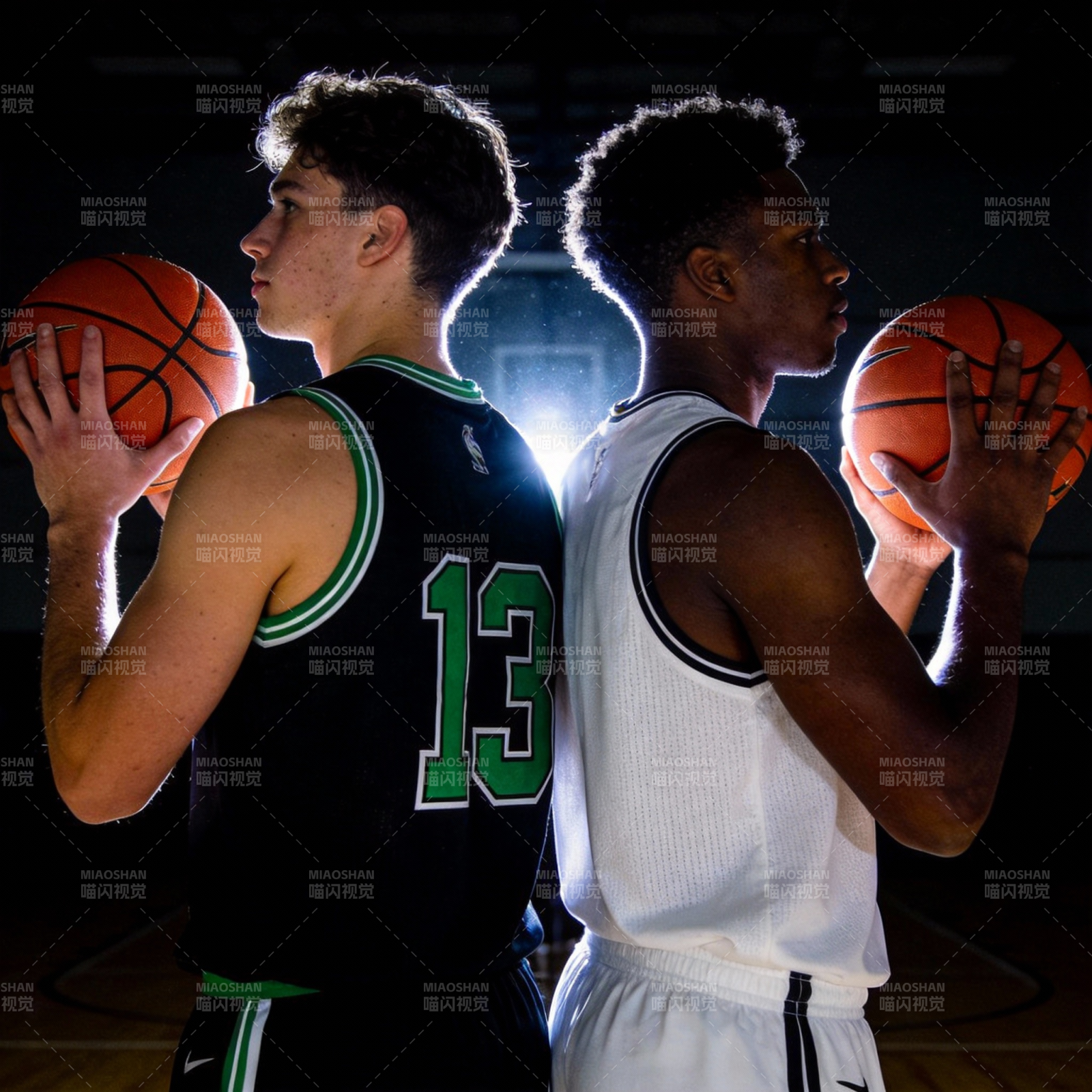 双星对决 篮球争锋图片