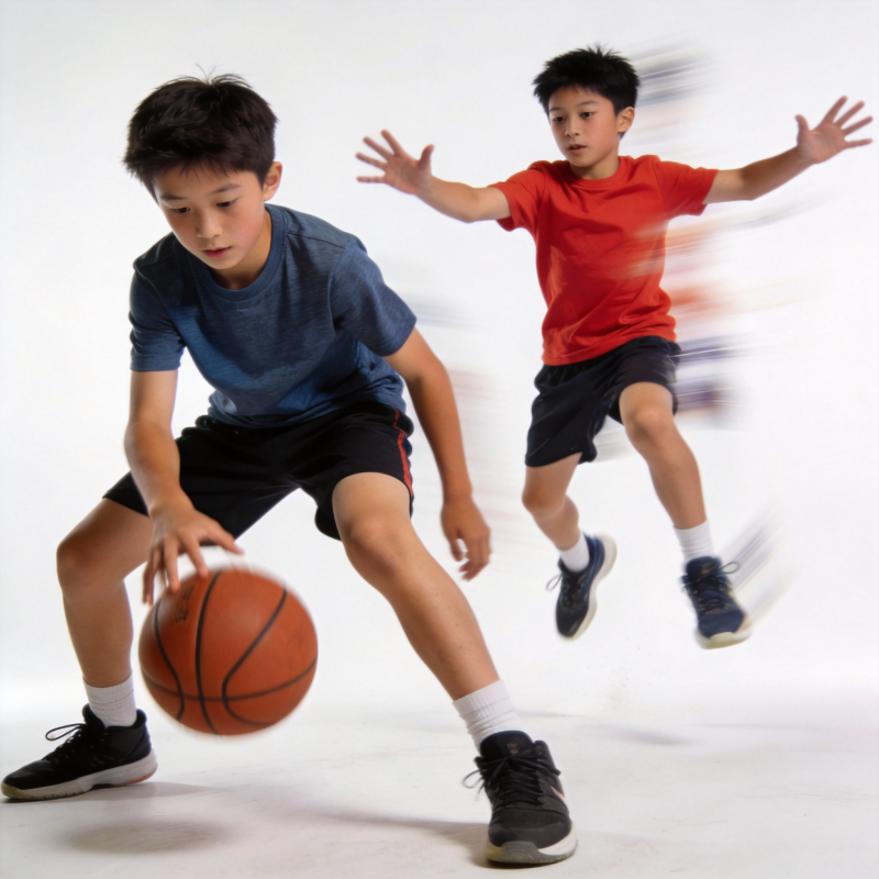 少年篮球对决图片
