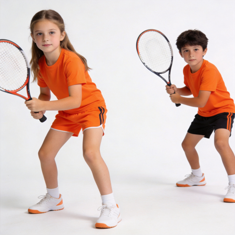 儿童网球训练图片