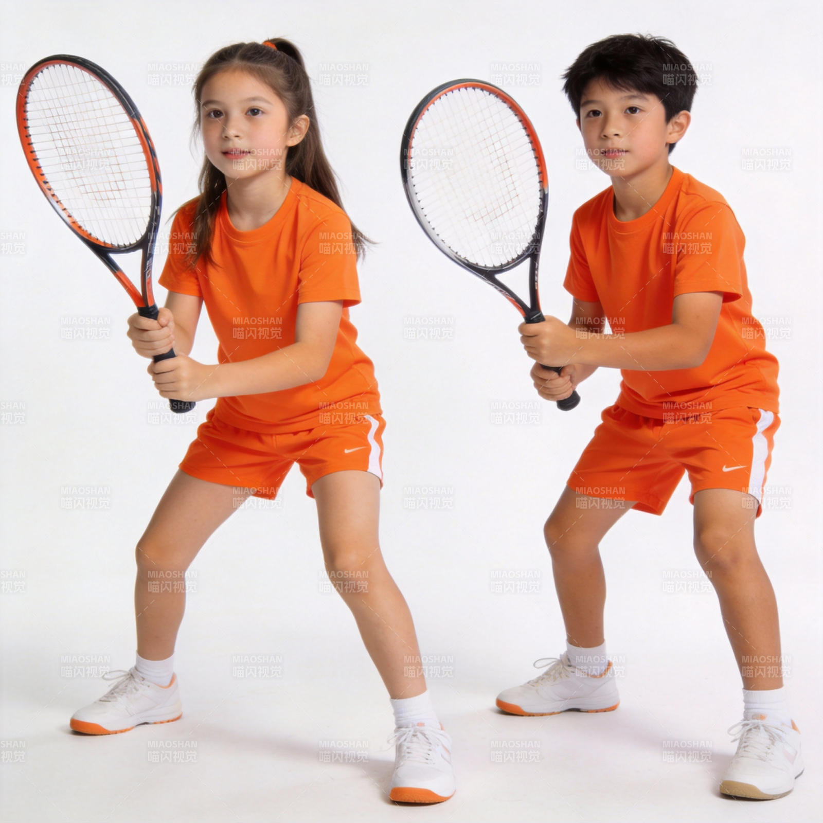 儿童网球训练图片