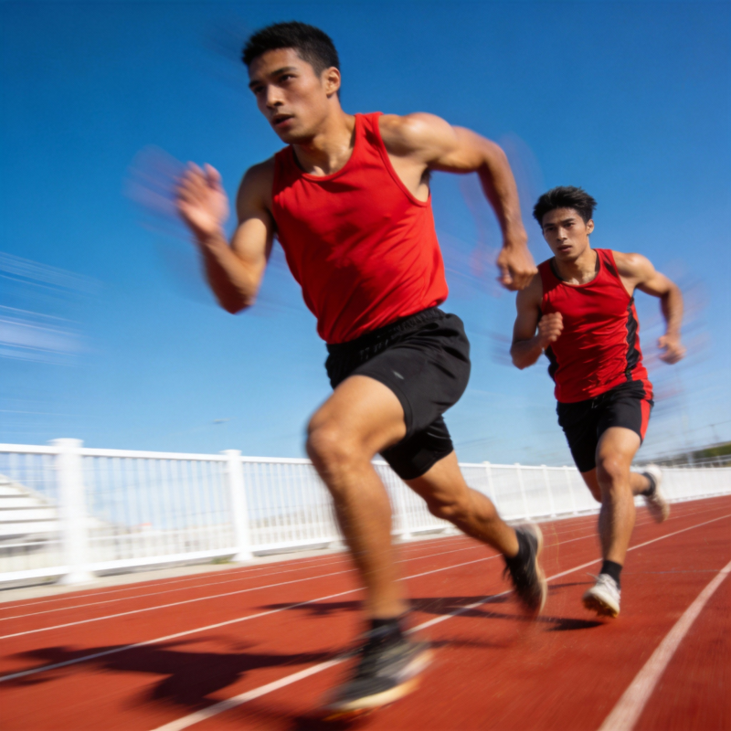 赛道上的速度对决图片