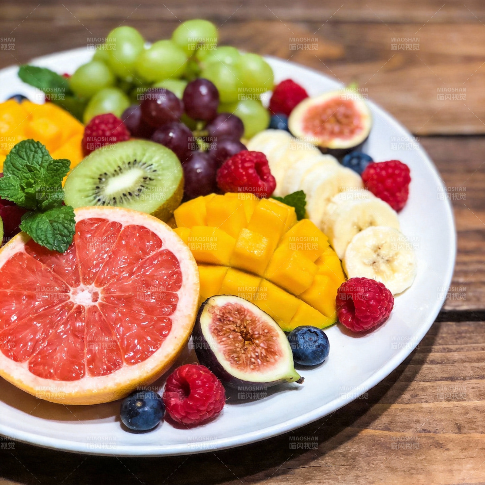 缤纷水果拼盘图片
