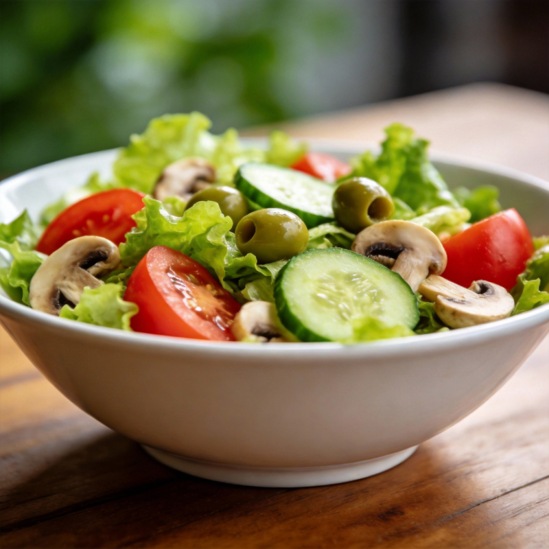 新鲜蔬菜沙拉图片