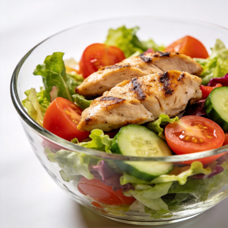 鸡胸沙拉图片
