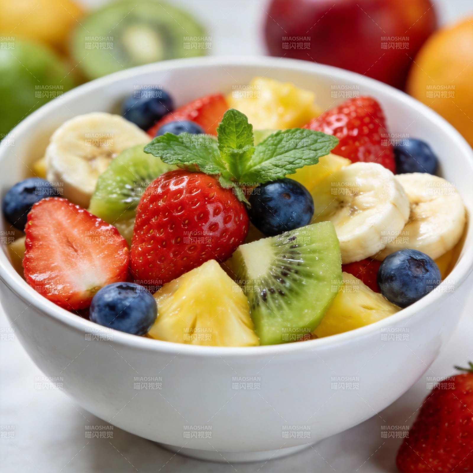 缤纷水果沙拉图片