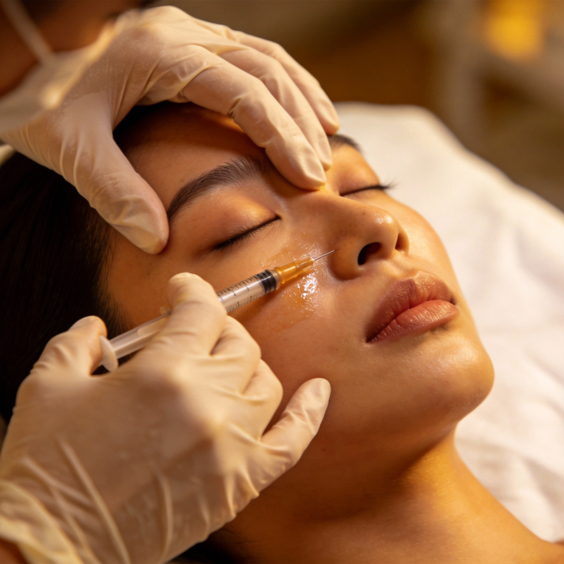 面部注射美容图片