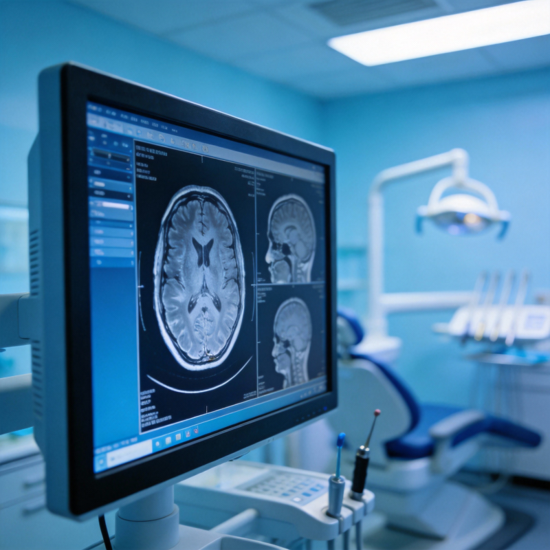 脑部CT扫描影像图片