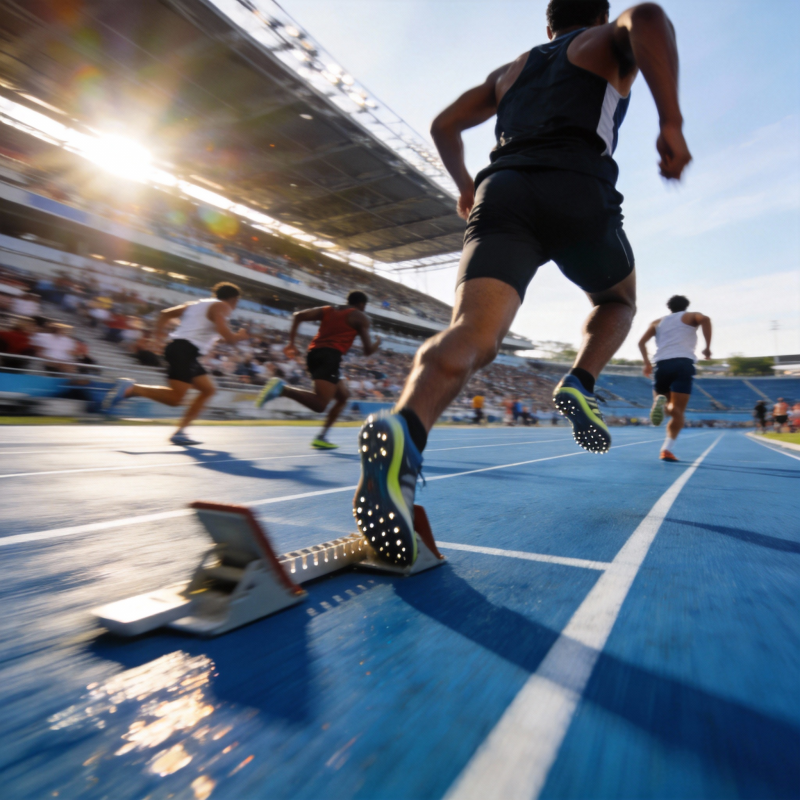 赛道冲刺瞬间图片